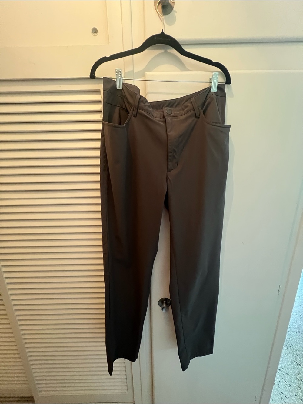 All in Motion Men's Chinos in Dark Gray